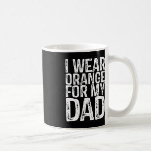 Caneca De Café Eu Visto Laranja Para Minha Consciência Da Leucemi
