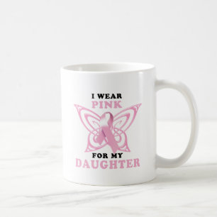 Caneca De Café Eu visto o rosa para minha filha