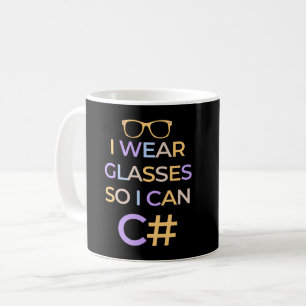 CANECA DE CAFÉ EU VISTO ÓCULOS PARA QUE POSSA C# - C SHARP PROGR