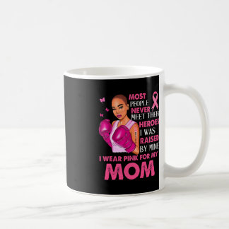 Caneca De Café Eu Visto Pinks Para Minha Mãe Cancer Sensibilizaçã