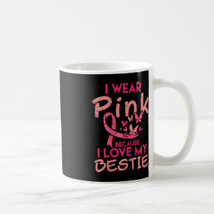 Caneca De Café Eu Visto Rosa Eu Amo Meu Bestido Cancer De Mama Aw