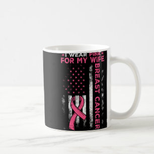 Caneca De Café Eu Visto Rosa Para A Minha Mulher Cancer Sensibili
