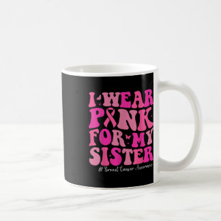 Caneca De Café Eu Visto Rosa Para Minha Consciência Do Cancer Da 