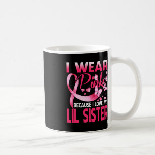 Caneca De Café Eu Visto Rosa Para Minha Irmã Irmã Irmã Cancer Da 