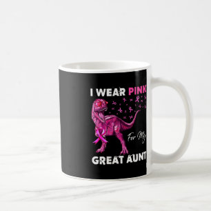Caneca De Café Eu Visto Rosa Para Minha Tia Excelente Cancer Da M