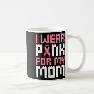 Caneca De Café Eu Visto Rosa Para O Meu Garoto De Consciência Do