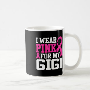 Caneca De Café Eu Visto Rosa Por Minha Consciência Gigi Do Cancer