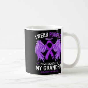 Caneca De Café Eu Visto Roxo Em Memória Do Avô Heimerheimer