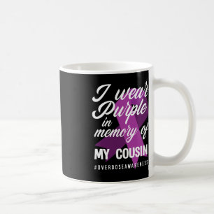 Caneca De Café Eu Visto Roxo Na Memória Para A Sobredosagem Do Me