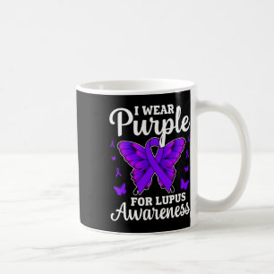 Caneca De Café Eu Visto Roxo Para A Consciência Do Lupus Mês Borb
