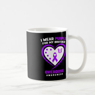 Caneca De Café Eu Visto Roxo Para Minha Consciência Irmão Sobre S
