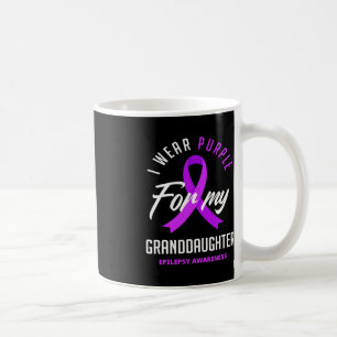 Caneca De Café Eu Visto Roxo Para Minha Neta Epilepsia Awaren
