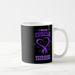 Caneca De Café Eu Visto Roxo Para Minha Neta Sobredosagem Awaren