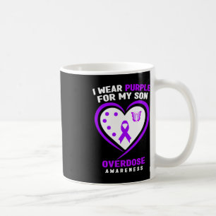 Caneca De Café Eu Visto Roxo Para O Meu Filho Sensibilização Para