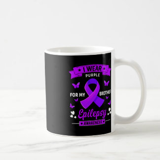 Caneca De Café Eu visto Roxo para o meu irmão Epilepsy Awarness R