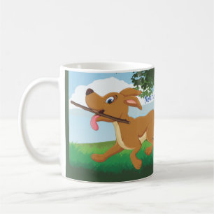 Caneca De Café Eu vivo para buscar
