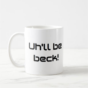 Caneca De Café Eu volto