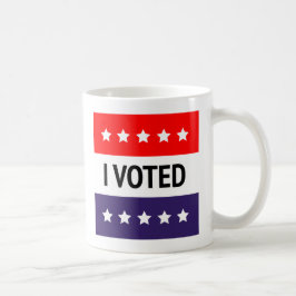 Caneca De Café Eu votei
