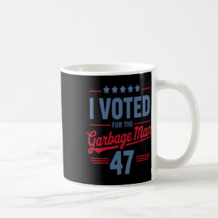 Caneca De Café Eu Votei No Lixeiro 47 Lixos Engraçados Para T