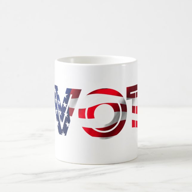 Caneca De Café Eu Voto (Centro)