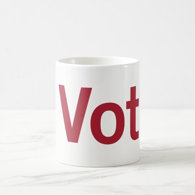 Caneca De Café Eu Voto Mug (Centro)