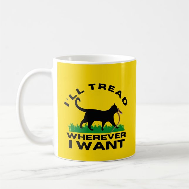Caneca De Café Eu vou ler onde quiser (Esquerda)