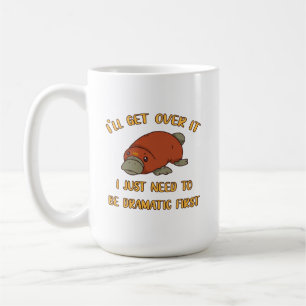 Caneca De Café Eu vou superar isso Platypus