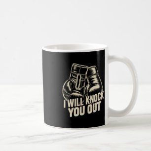 Caneca De Café Eu Vou Te Pegar Para Engraçado Boxer Engraçado