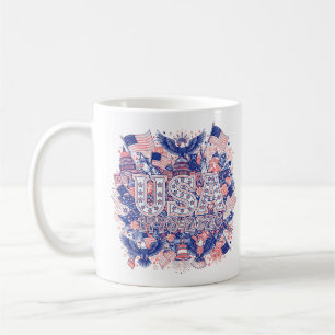 CANECA DE CAFÉ EUA 1776-2026