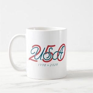 Caneca De Café EUA 250 ★ Est. 1776