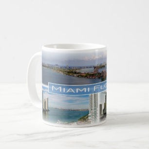 Caneca De Café EUA Flórida - Miami -