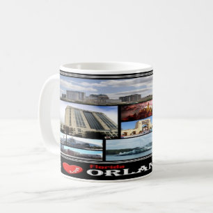 Caneca De Café EUA USA - Orlando Flórida -