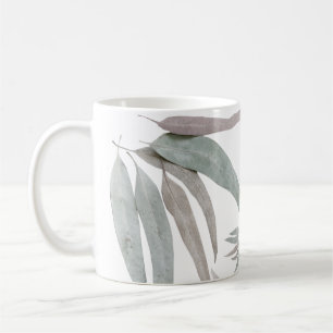 Caneca De Café Eucalyptus deixa padrão