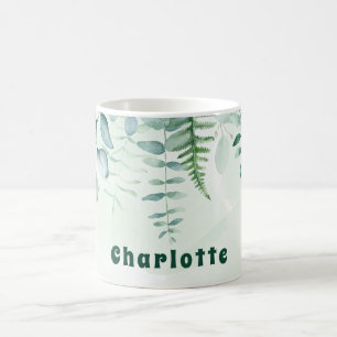 Caneca De Café Eucalyptus greenery Foliage