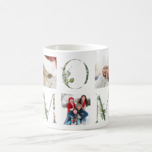 Caneca De Café Eucalyptus Plant Best MOM Ever Floral Multi Photo