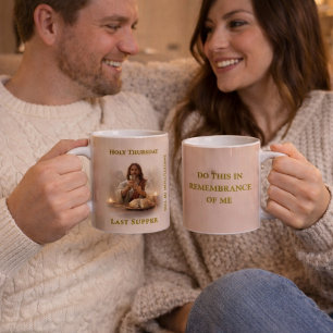 Caneca De Café Eucaristia da Quinta-feira Santa