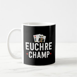 Caneca De Café Euchre Para Torneio Euchre Bustle Player