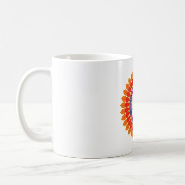 Caneca De Café Euforia Rítmica Boho (Esquerda)