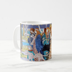 Caneca De Café Eugene Grasset - Painel Decorativo Harmonia