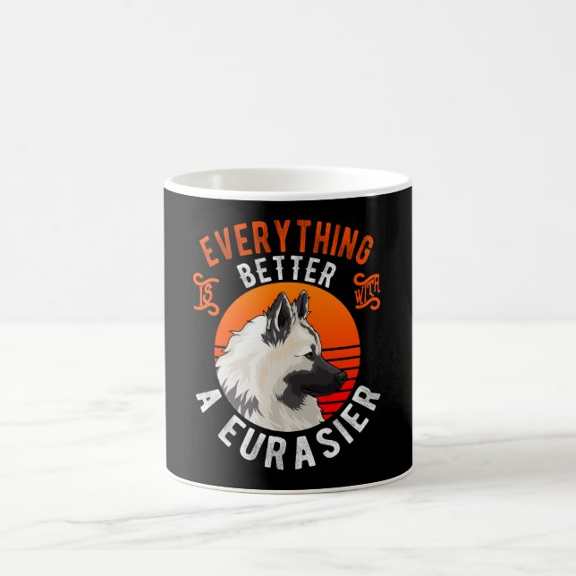Caneca De Café Eurasier Dog Linda Ideia do Presente (Centro)