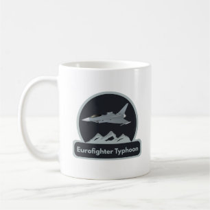 Caneca De Café Eurofighter Typhoon Jet Fighter