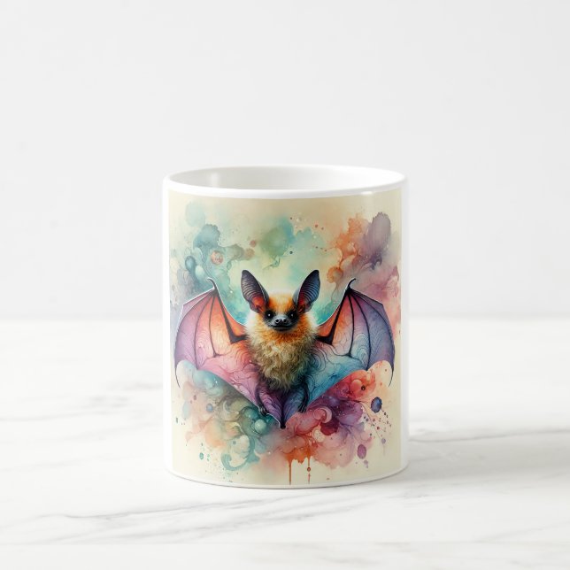 Caneca De Café European serotine bat 131024AREF133 - Watercolor (Centro)