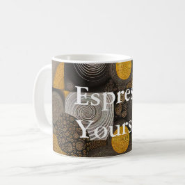 Caneca De Café Eva 2 Abstract Design Classic Mug