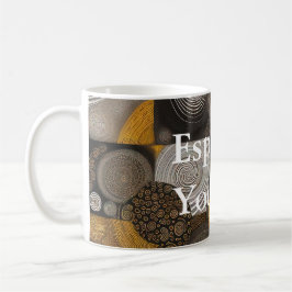 Caneca De Café Eva 2 Abstract Design Classic Mug