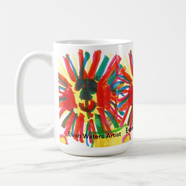 Caneca De Café Evan Waters Artist Coffee Mug (Esquerda)