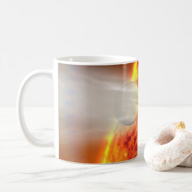 Caneca De Café Evaporação da atmosfera de Hd 189733b (Com Donut)