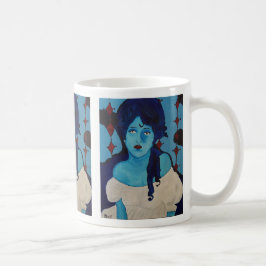 Caneca De Café Evelyn Blue Mug