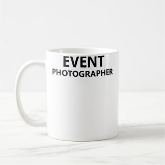 Caneca De Café Event Photographer Official Staff Job Employee Pho