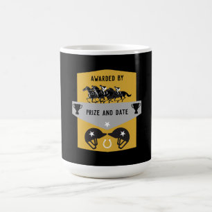 Caneca De Café Evento de equitação Oferta de Artes Estáveis Grand