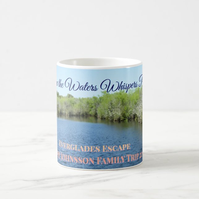 Caneca De Café Everglades Escape - Family Trip Memory (Centro)